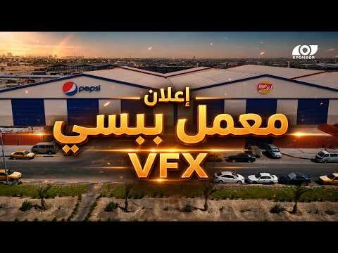 VFX Ad for Pepsi Factory Basra Branch